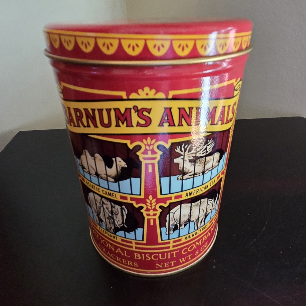 National Biscuit Company Barnum’s Circus Animals Cracker Vintage Tin 2002